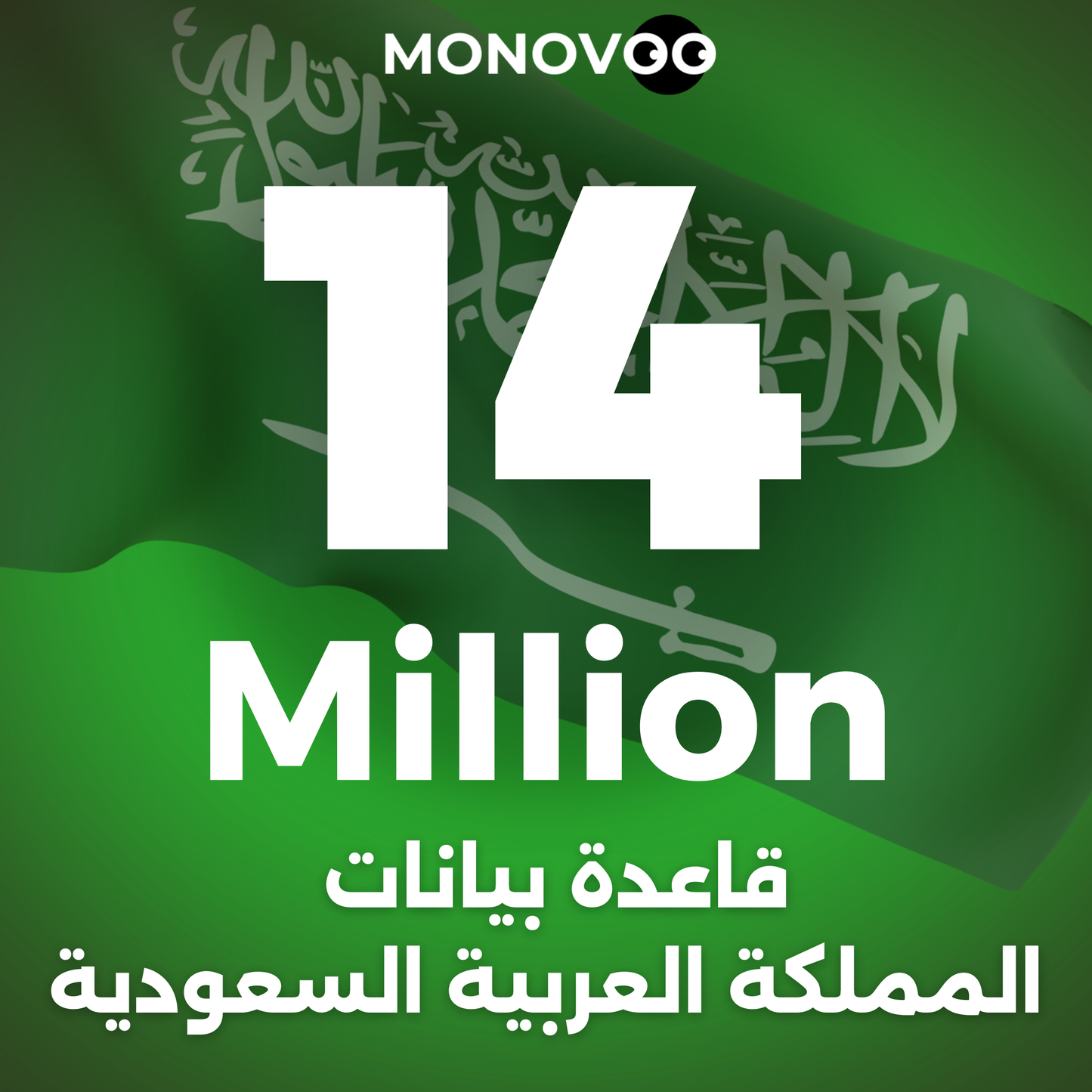 قاعدة بيانات المملكة العربية السعودية 14 مليون رقم